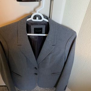 Gray blazer